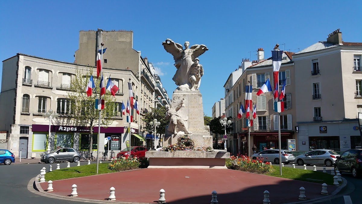 Place et monument du centre-ville de Montrouge